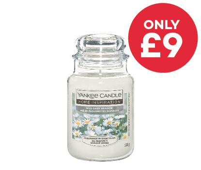 Yankee candle large jar only £9