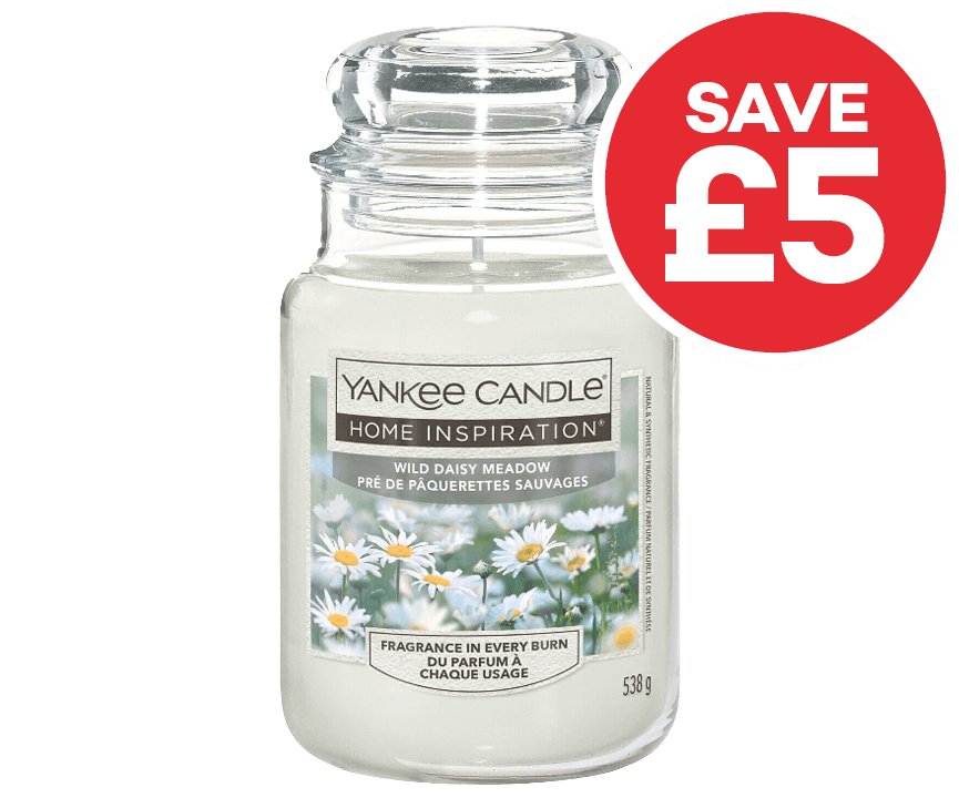 Yankee candle large jar save £5