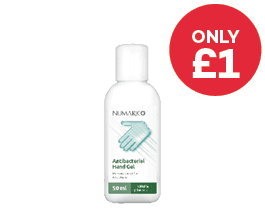 Numark Anti-Bacterial Hand Gel only £1