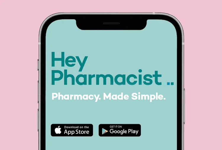 Hey Pharmacist app. Pharmacy. Made Simple.